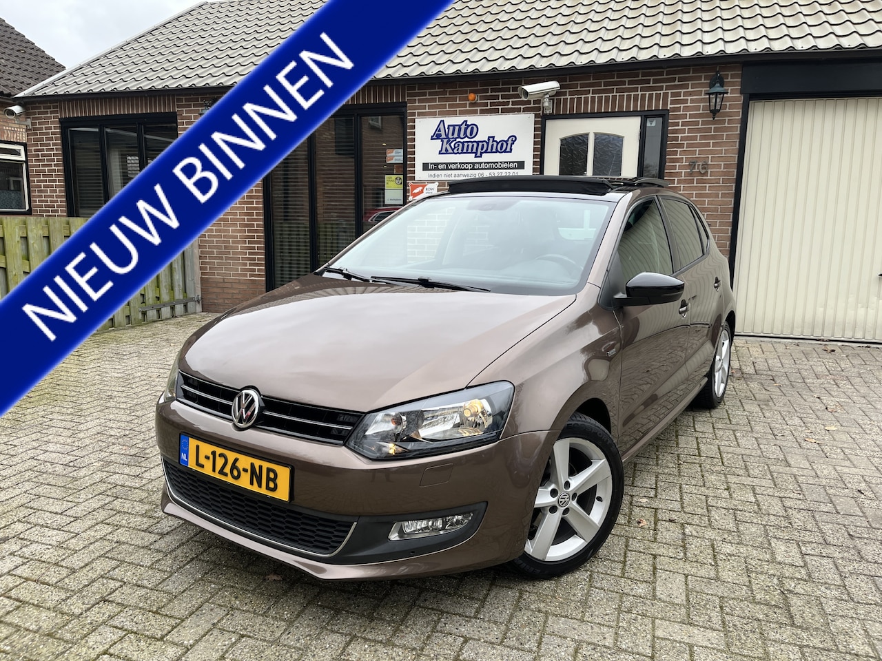 Volkswagen Polo - 1.2 Easyline MATCH Panodak H.Leer - AutoWereld.nl