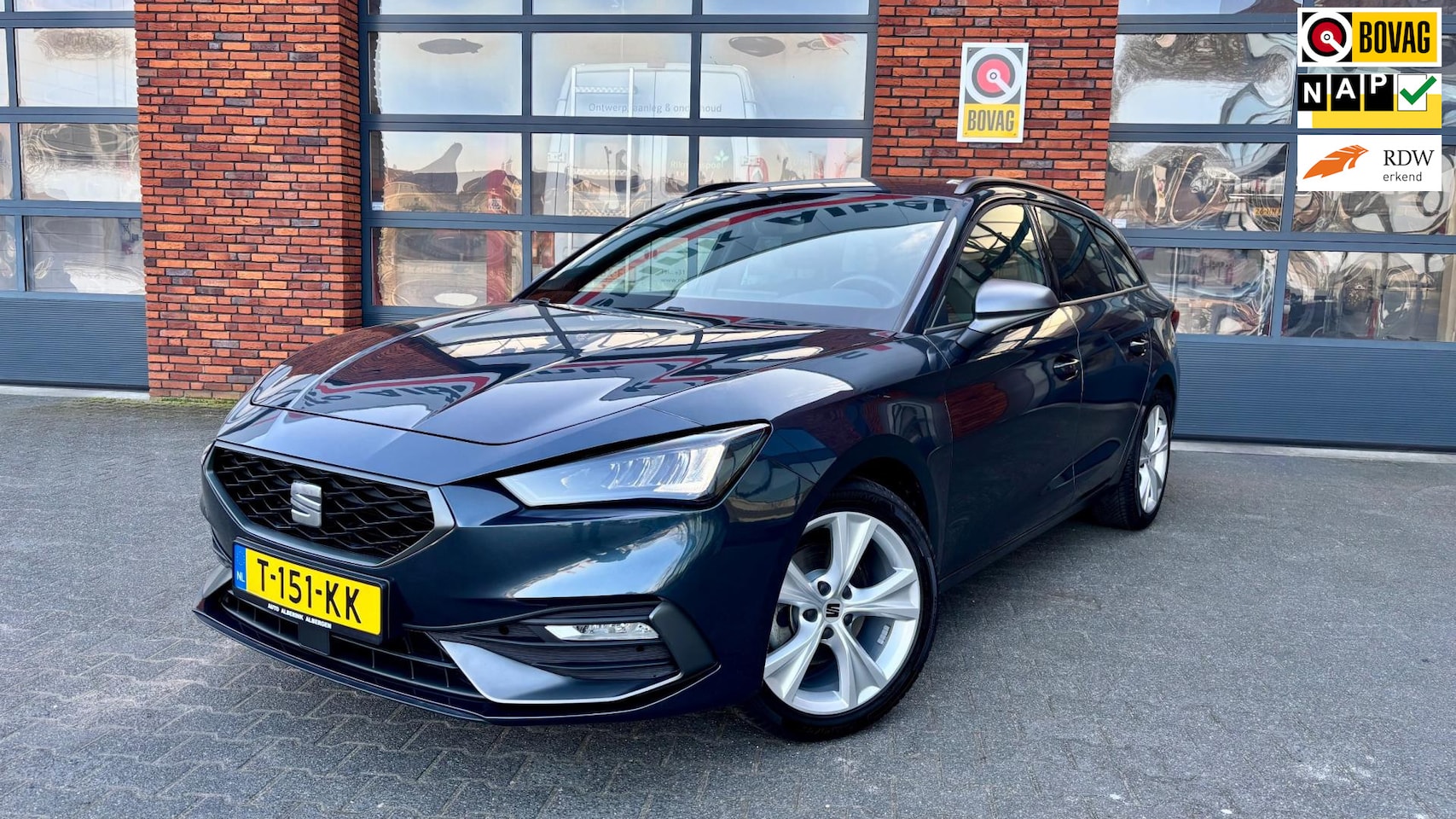 Seat Leon Sportstourer - 1.0 TSI FR Business|Virtual Cockpit|Lane Asist - AutoWereld.nl