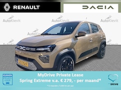 Dacia Spring - Extreme 65 - DC lader 30 kWh - parkeersensoren voor