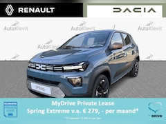 Dacia Spring - Extreme 65 - DC Lader 30kWh - Parkeersensoren voor