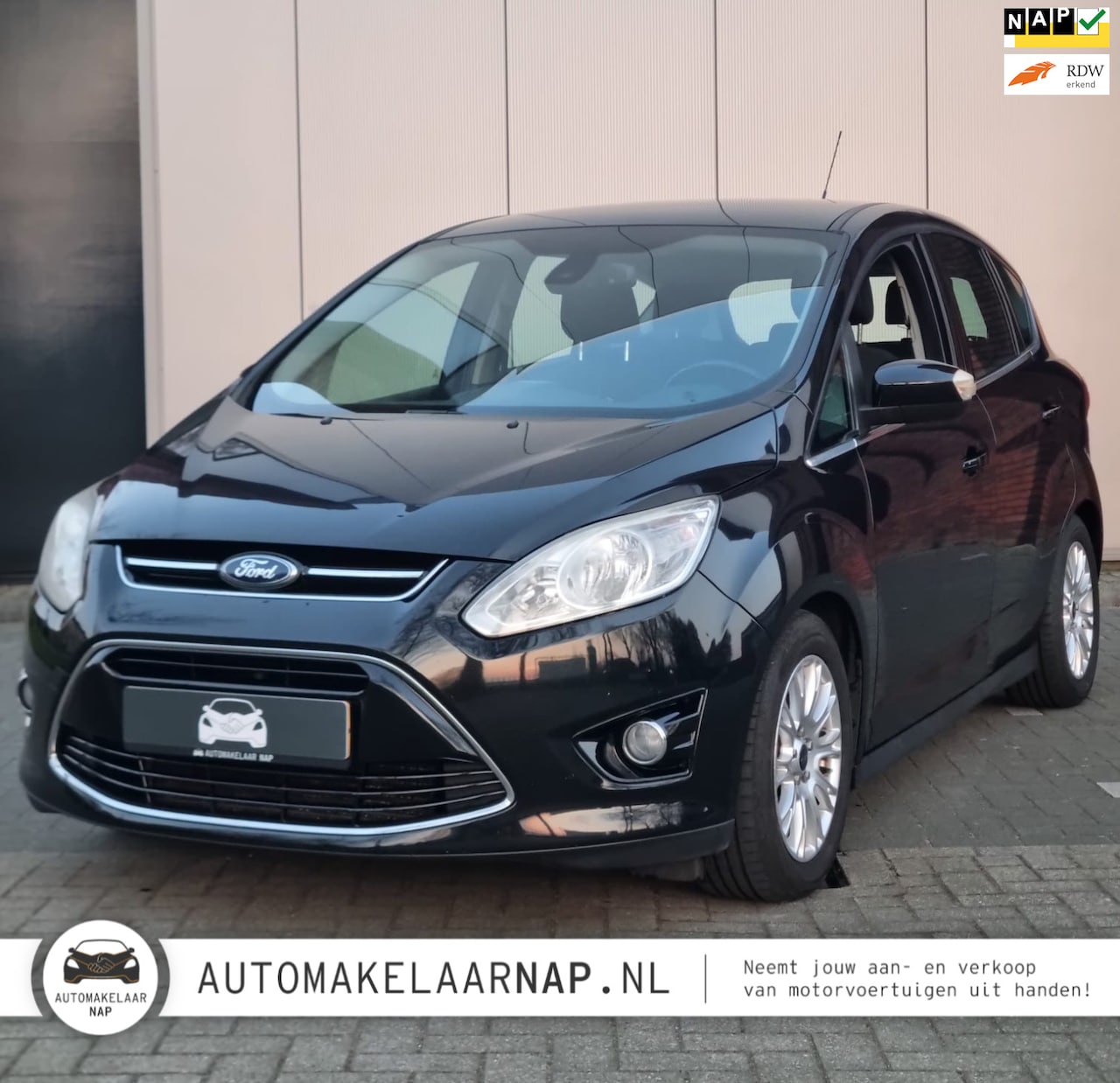 Ford C-Max - 1.6 EcoBoost Titanium / Groot onderhoud / Trekhaak / 150 PK! / - AutoWereld.nl