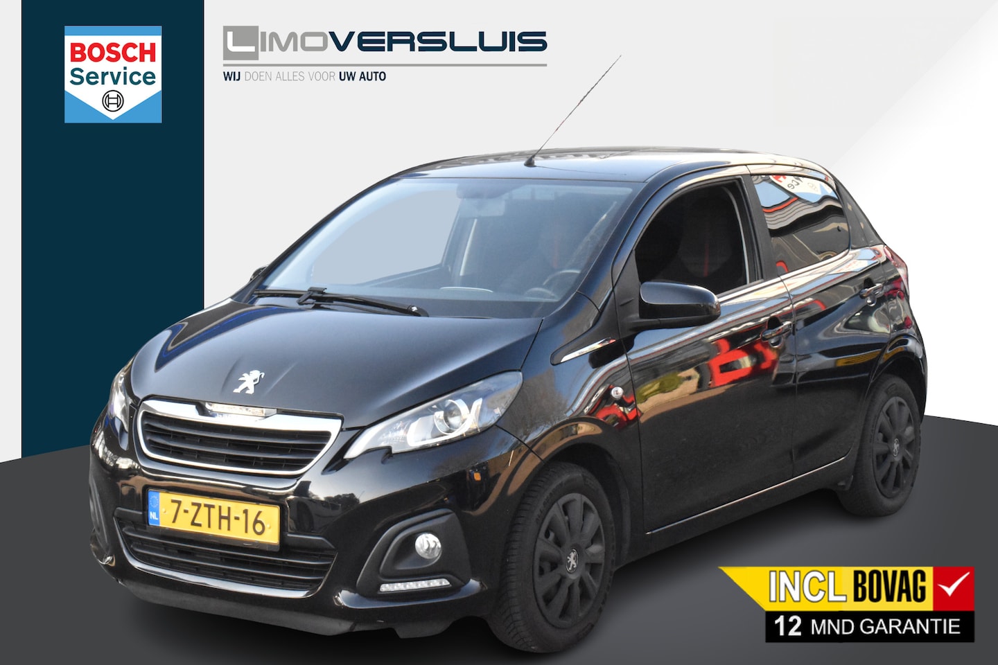 Peugeot 108 - 1.0 VTi Active Black Automaat | 2e Eigenaar | Airco - AutoWereld.nl