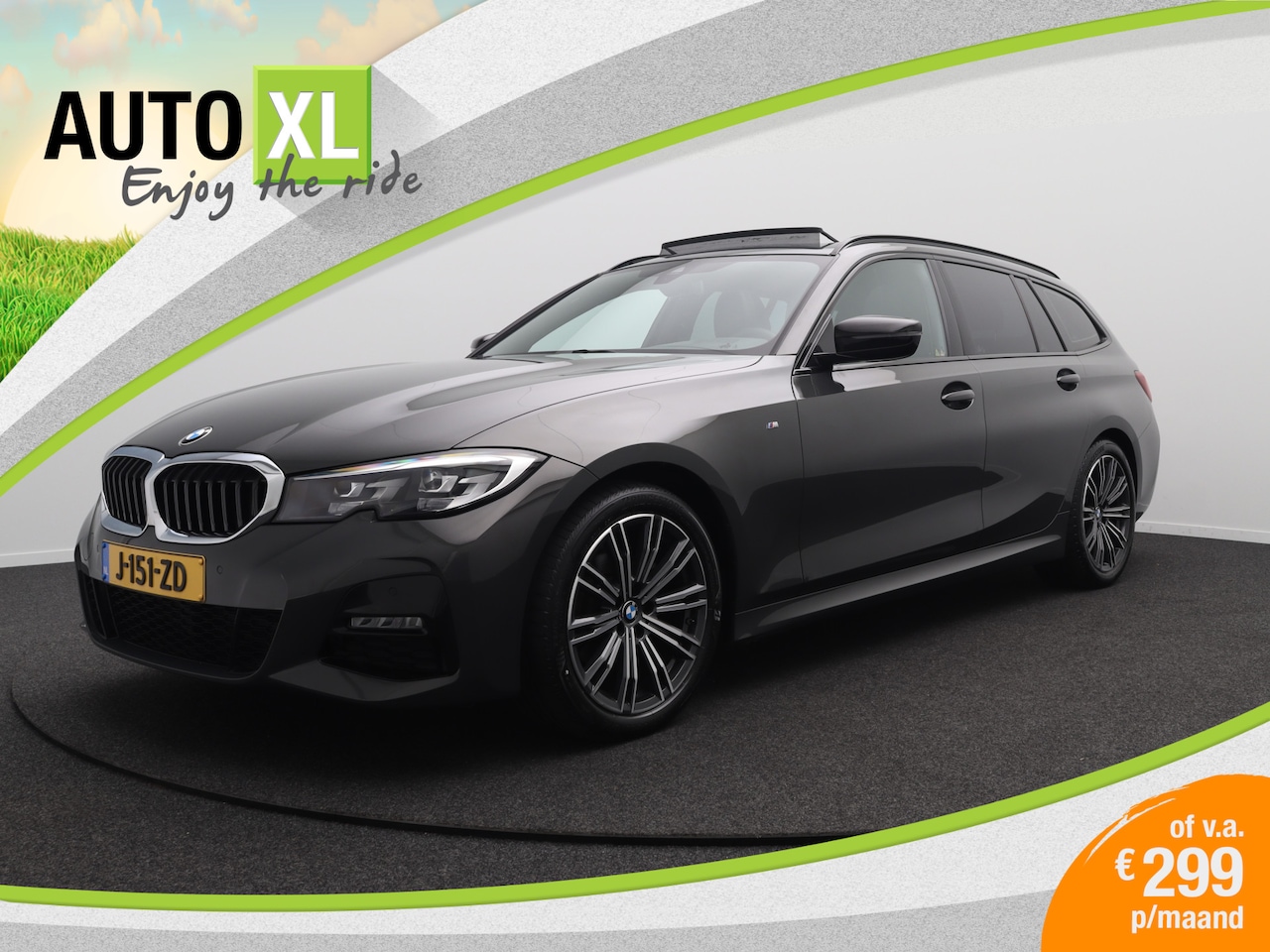 BMW 3-serie Touring - High Exe. M-Sport Pano-dak Sportstoelen LMV 18' - AutoWereld.nl