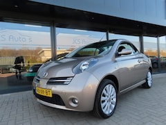 Nissan Micra - 1.6 Tekna Plus Karman Cabrio Ecc Half Leder 2007