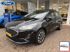 Ford Fiesta - 125pk EcoBoost Hybrid Titanium Navi DAB+ Climat Cruise Parkeersensoren 5drs