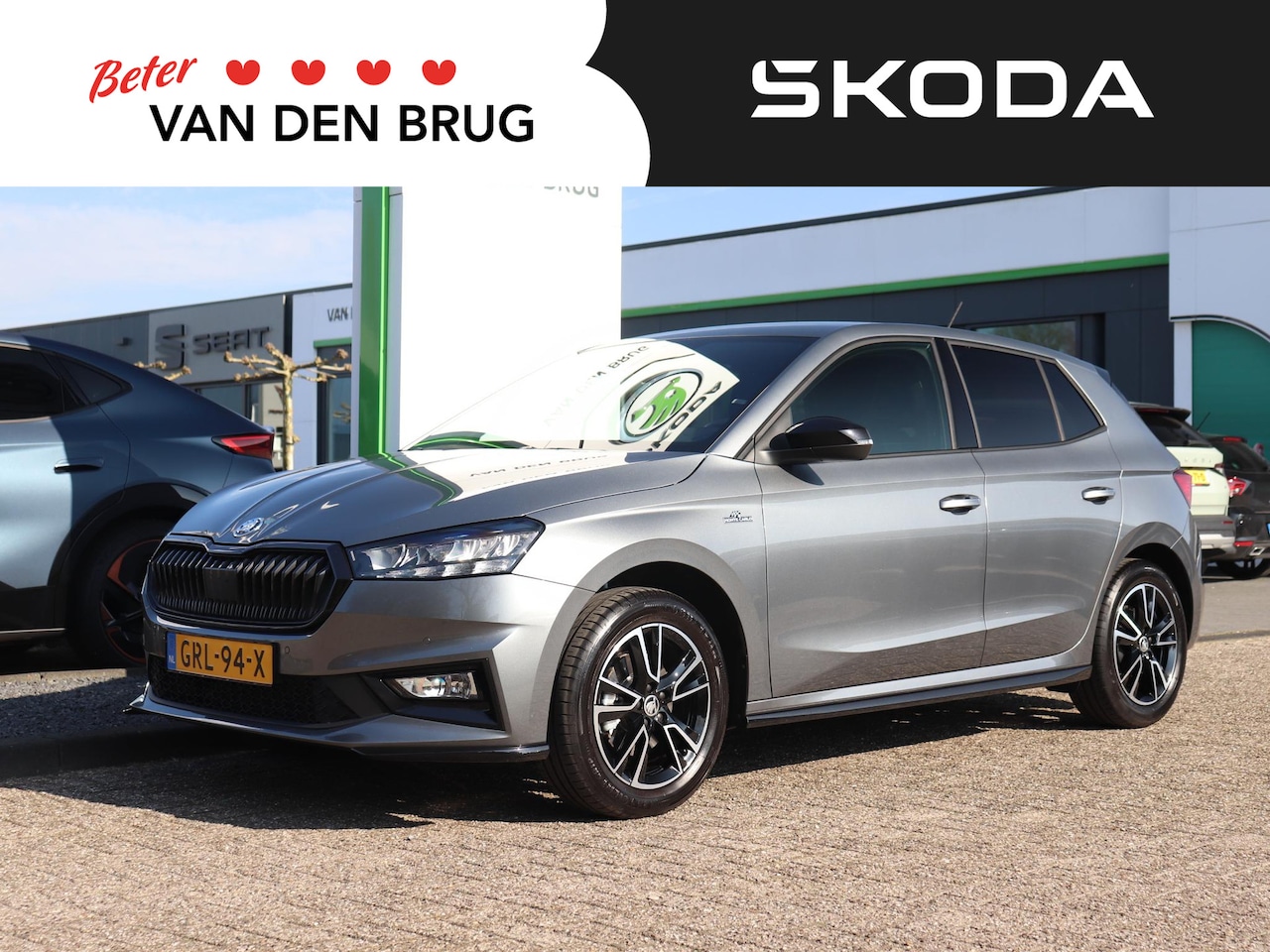 Skoda Fabia - Monte Carlo 1.0 TSI 115pk AUTOMAAT | Stoelverwarming | Achteruitrijcamera | Trekhaak | App - AutoWereld.nl