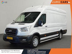 Ford Transit - 130pk L4H3 Maxi Trend Trekhaak Cruise control Navigatie Apple Carplay Android auto Sidebar