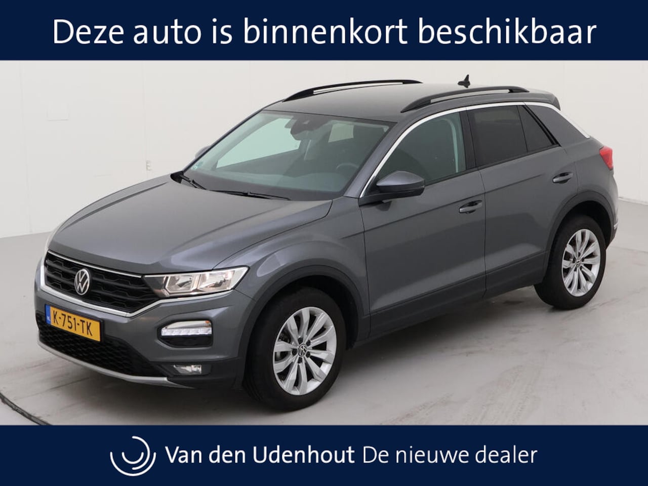 Volkswagen T-Roc - 1.0 TSI Style Executive | Navi | Clima | Binnenkort beschikbaar - AutoWereld.nl