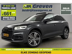 Audi Q5 - 2.0 TDI 191PK S-line Quattro | Grijs Kenteken | VAN | 191PK Automaat Pano Clima Carplay Ba