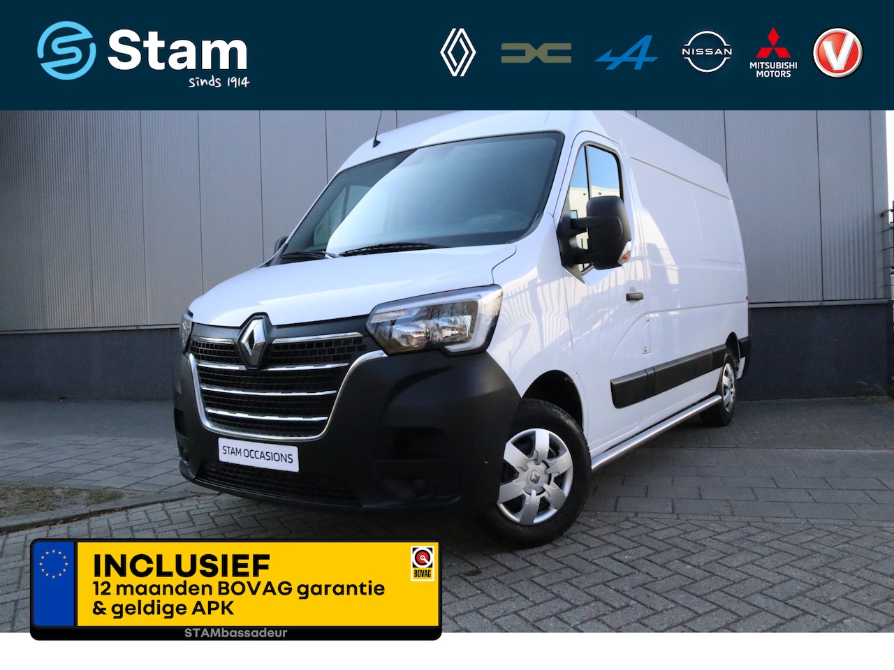 Renault Master - T35 2.3 dCi 150 L2H2 Energy Work Edition Airco | Camera | Cruise | Parkeersens. v+a | Trek - AutoWereld.nl