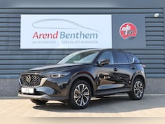 Mazda CX-5 - 2.0 e-SkyActiv-G M Hybrid 165 Exclusive-Line - Zwart Leer Pakket - Jet Black