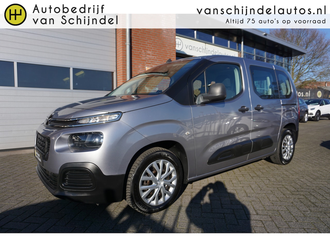 Citroën Berlingo - 1.2 PURETECH MULTISPACE 5 PERSOONS AIRCO CRUISECONTROL BLUETOOTH RIJSTROOKSENSOR 2X SCHUIF - AutoWereld.nl