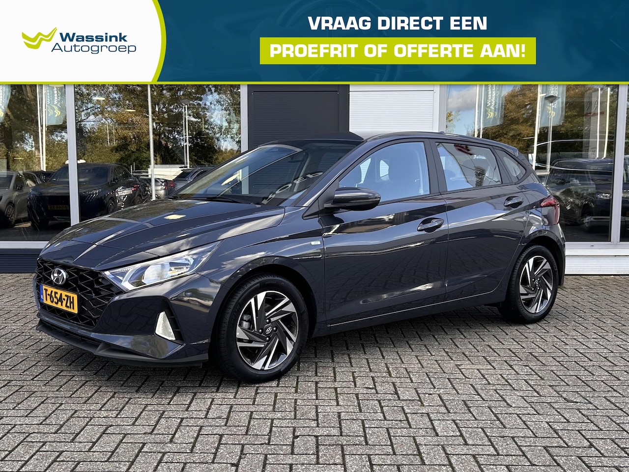 Hyundai i20 - 1.0 T-GDI 48V MHEV 100pk DCT Comfort | Navi by app | Parkeercamera achter | Cruise control - AutoWereld.nl