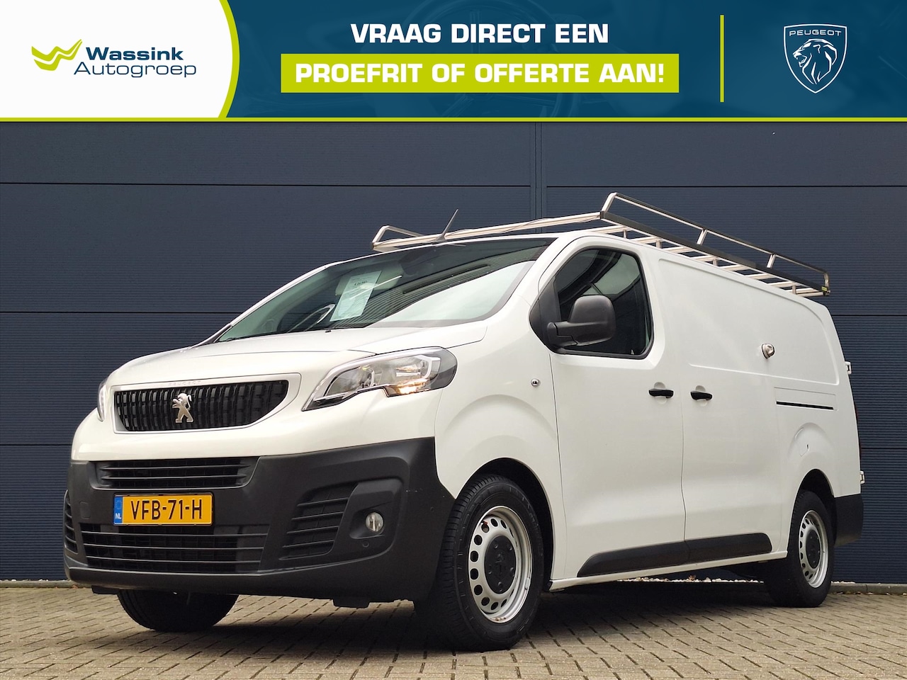 Peugeot Expert - LONG 2.0 BlueHDi 120pk 3p. Premium I 2500kg Trekgewicht I Navigatie I schuifdeur links I I - AutoWereld.nl