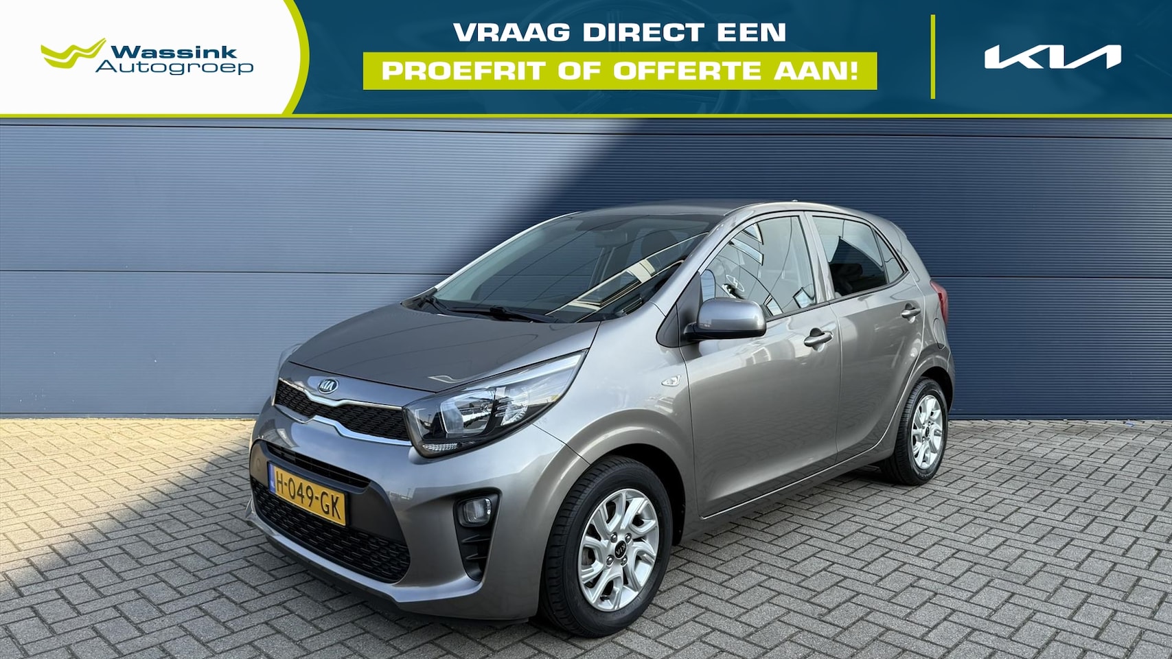 Kia Picanto - 1.0 MPi 67pk 4-zits ComfortPlusLine Navigator | Navi | Lm Velgen | Airco| - AutoWereld.nl