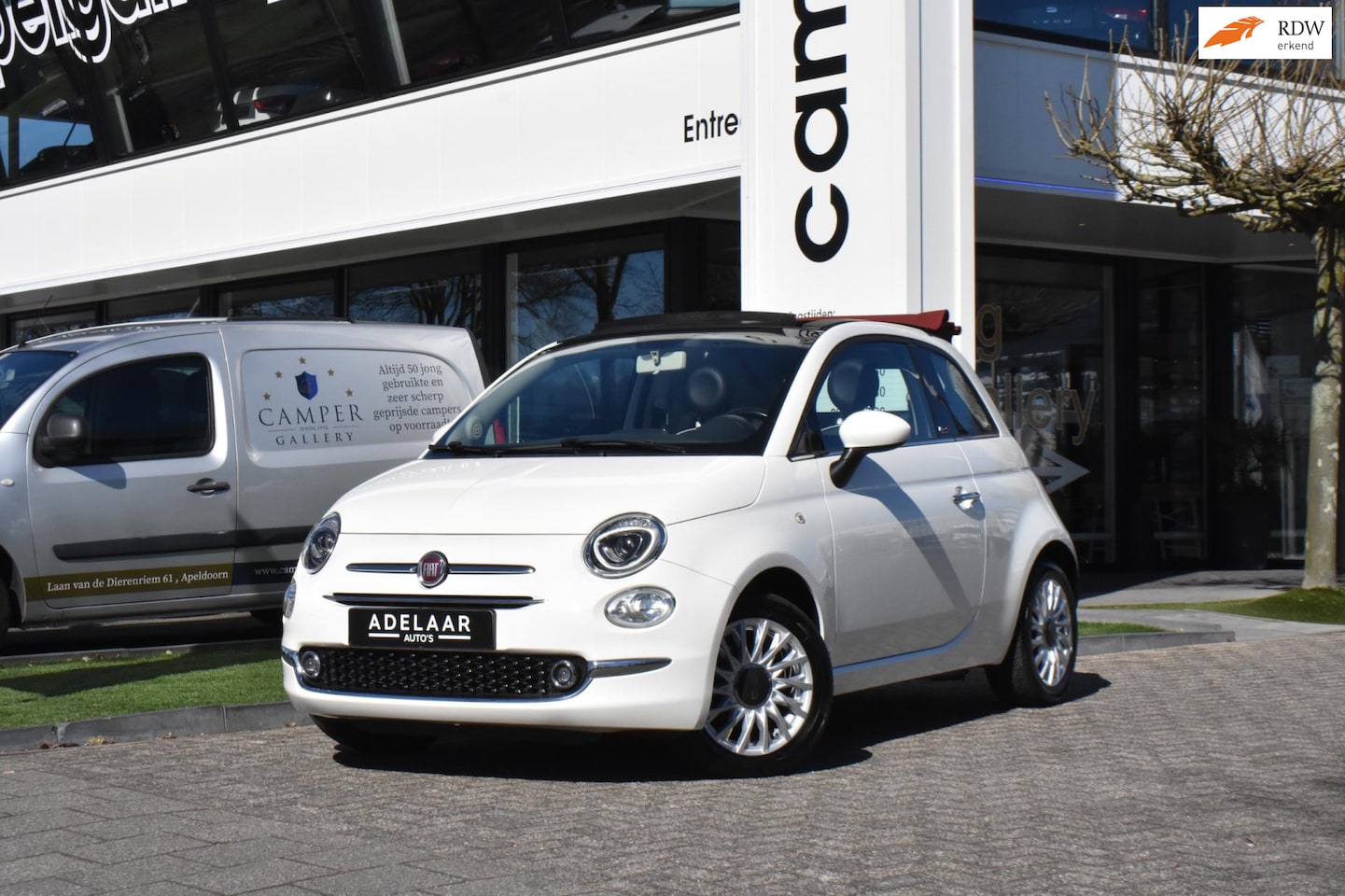 Fiat 500 C - 1.2 Lounge CABRIO, NAVI, PDC, BLUETOOTH - AutoWereld.nl