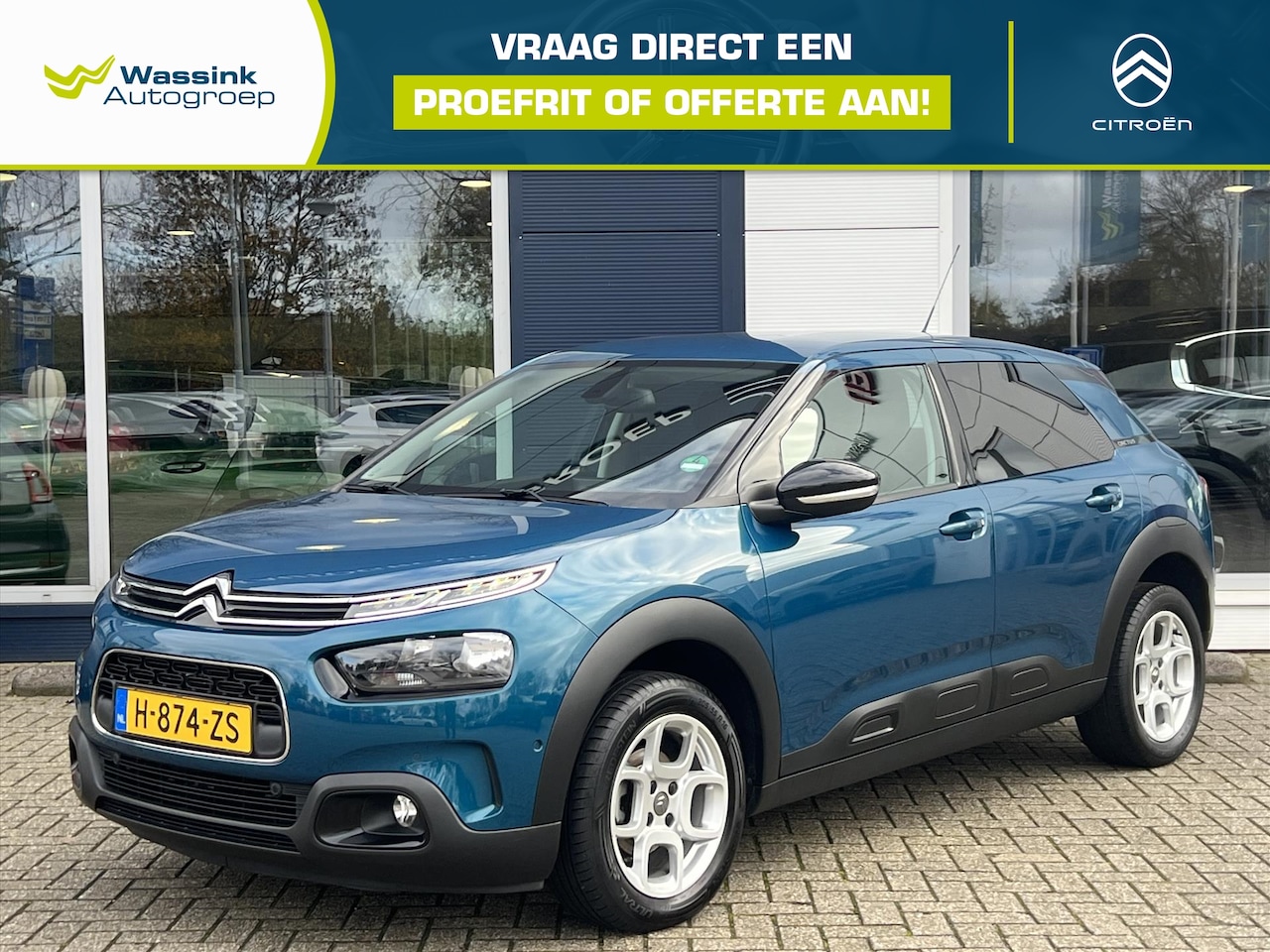 Citroën C4 Cactus - 110pk Feel | Pack Relax | Climate control | Cruise control | Navigatie | Trekhaak | Parkee - AutoWereld.nl