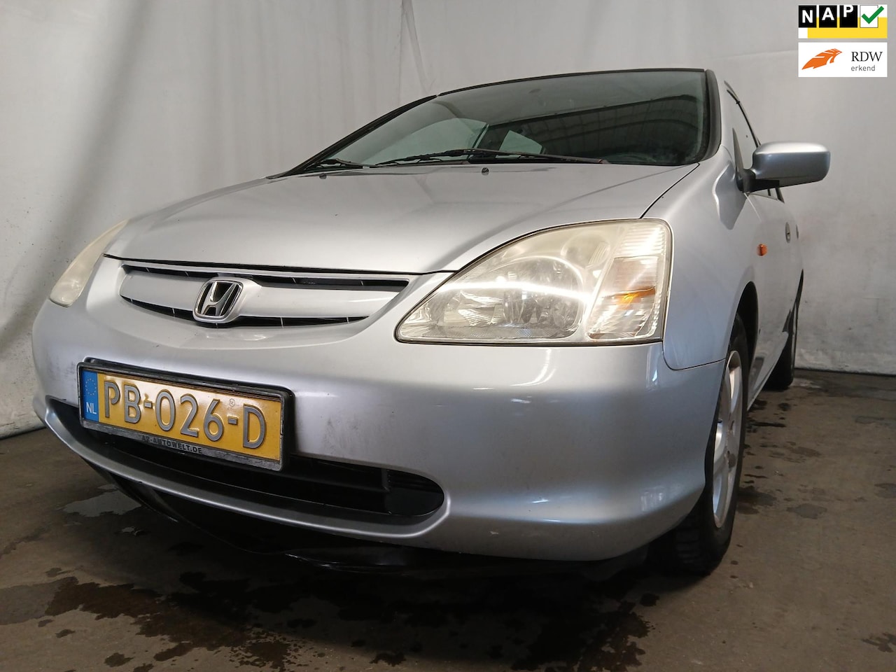 Honda Civic - 1.4i S - Airco - Schade - AutoWereld.nl