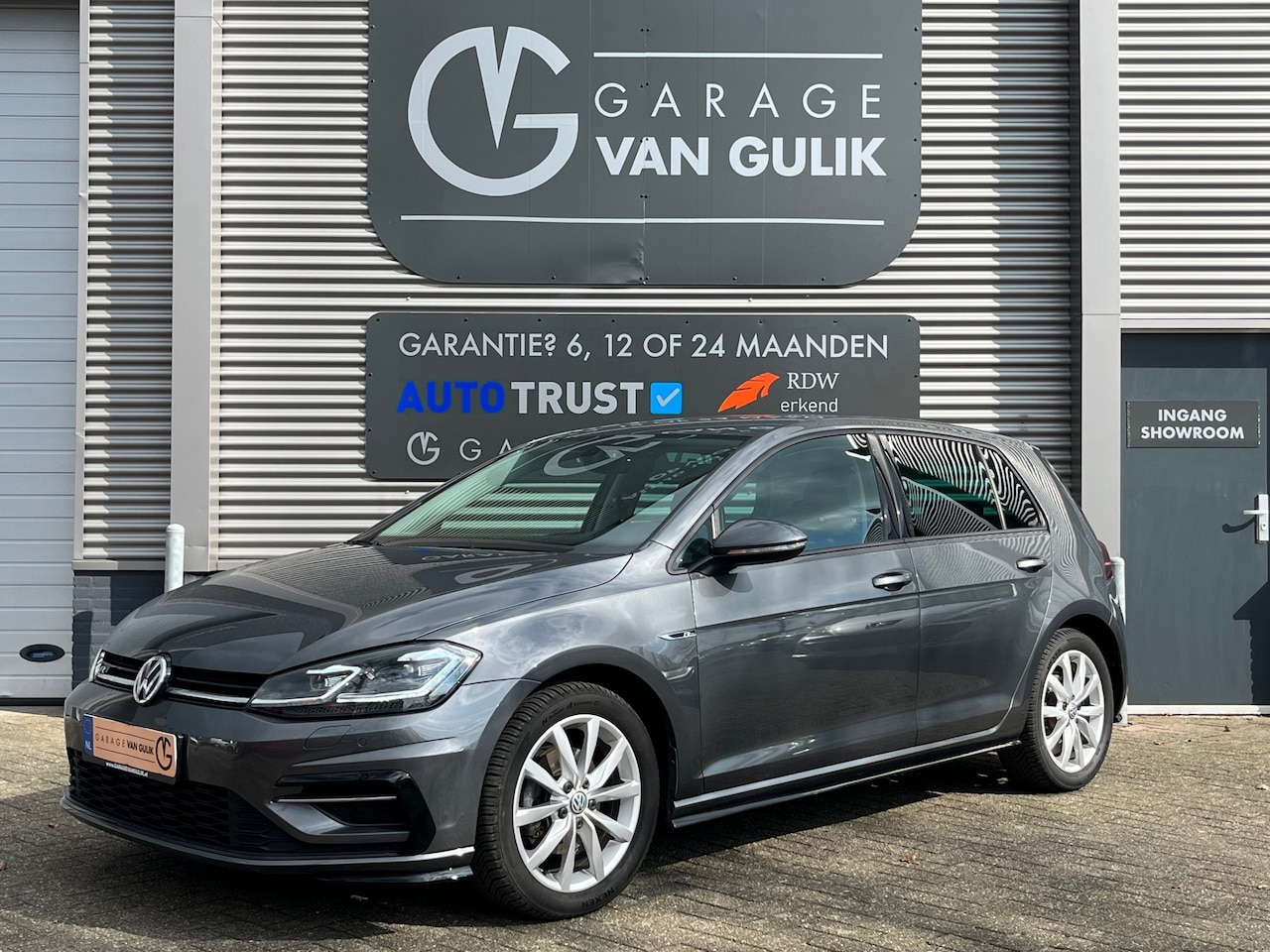 Volkswagen Golf - 1.5 TSI 150PK Automaat R-line,Navi,Clima,Cruise,Isofix,Led,Lmv,Stuurbed,ParkeersensorenV+A - AutoWereld.nl