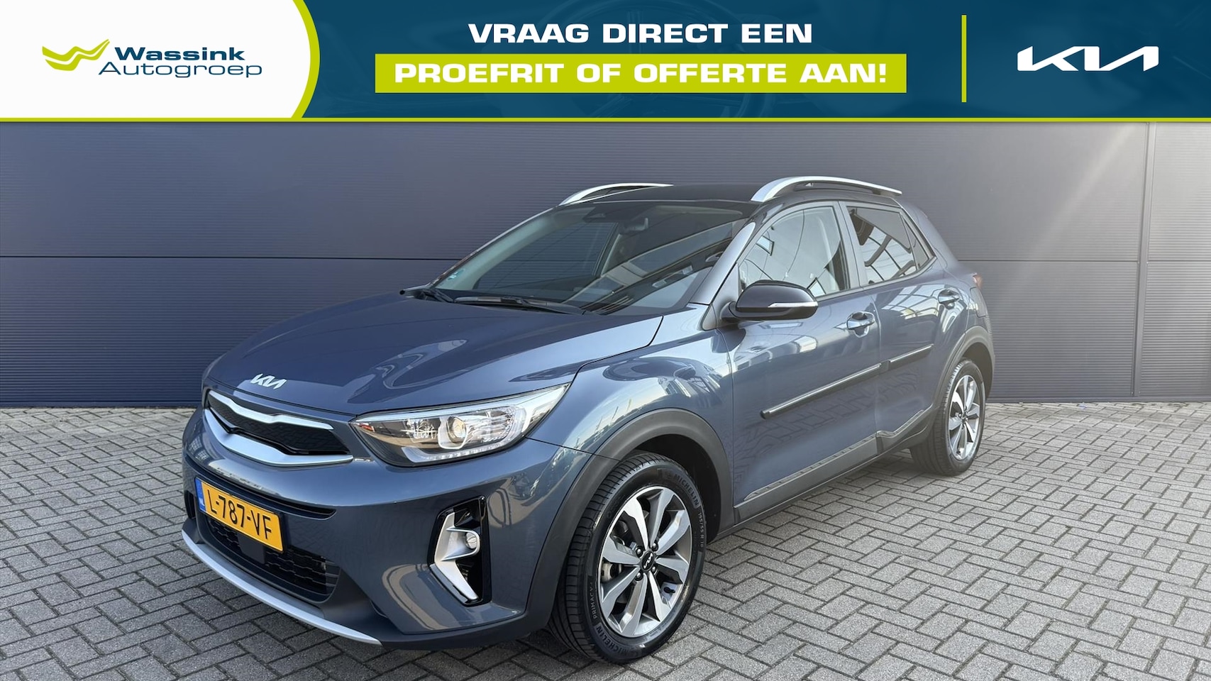 Kia Stonic - 1.0 T-GDi 120pk DynamicPlusLine | Trekhaak | All Season Banden | - AutoWereld.nl