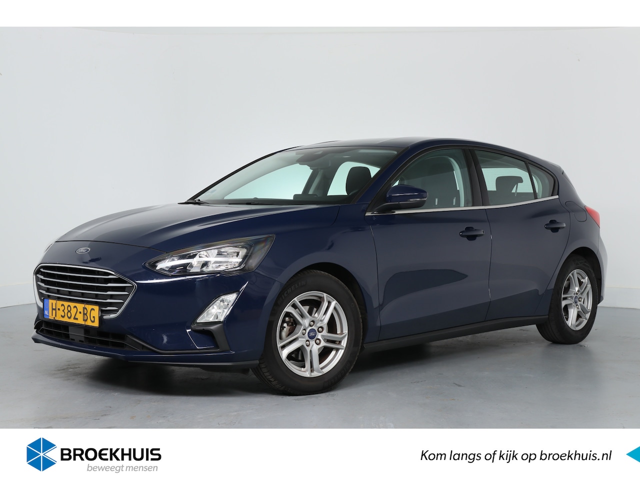 Ford Focus - 1.0 EcoBoost Trend Edition | 1e Eigenaar! | Navi By App | Lichtmetalen Velgen | DAB | Limi - AutoWereld.nl