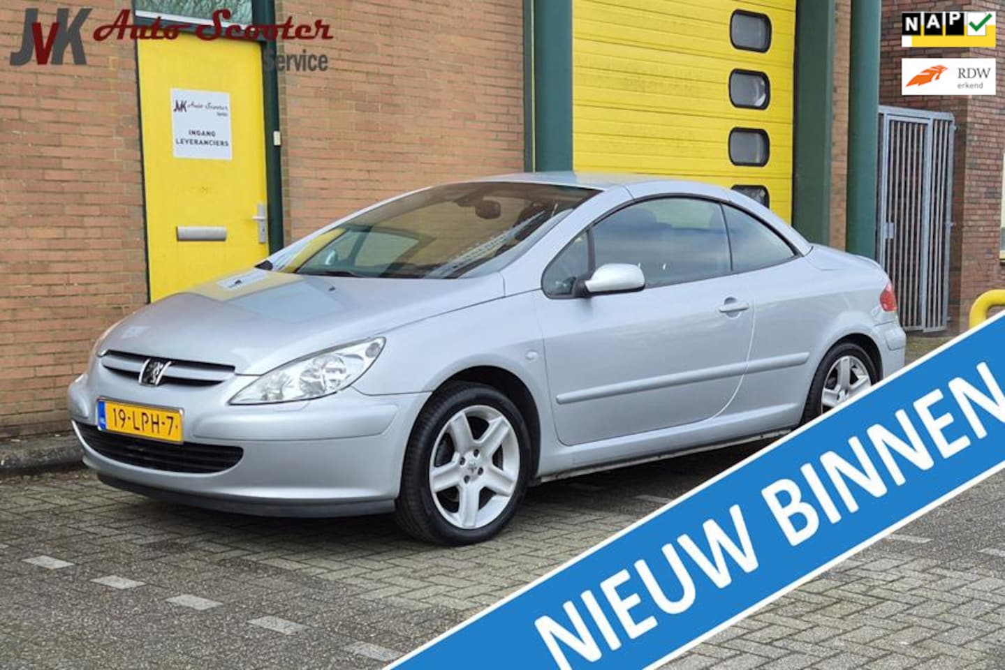 Peugeot 307 CC - 2.0-16V Airco! Leder! Cruise Control! - AutoWereld.nl