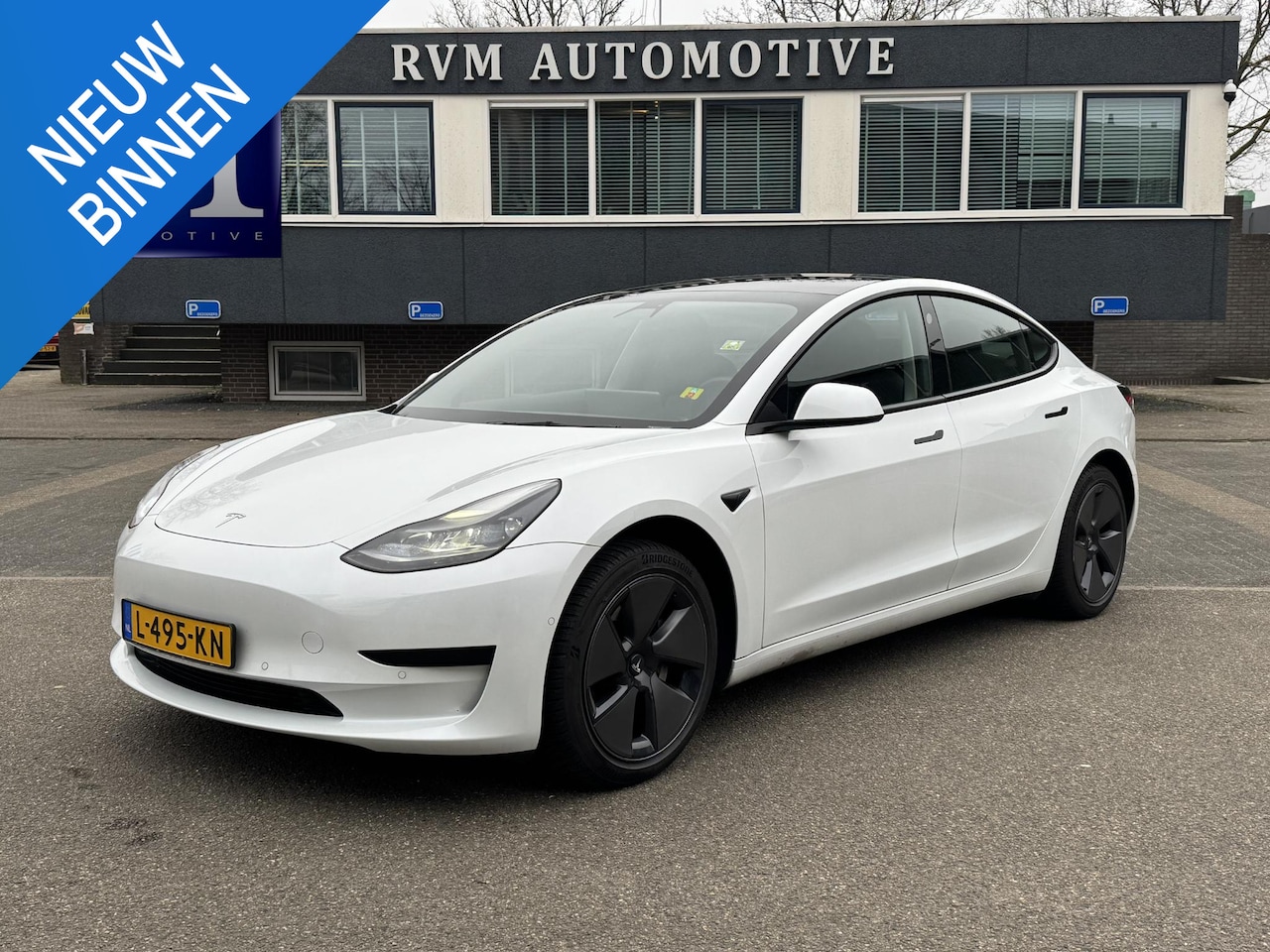 Tesla Model 3 - 50 kWh L-495 KN | AUTOPILOT | PANO | RIJKLAARPRIJS INCL. 12 MND. BOVAGGARANTIE - AutoWereld.nl