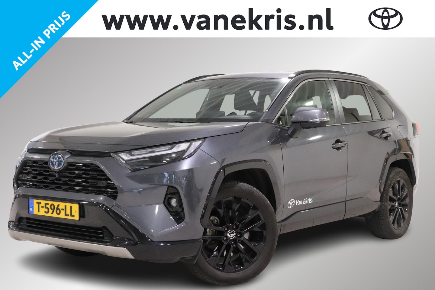 Toyota RAV4 - 2.5 Hybrid AWD Style 2.5 Hybrid AWD Style, Innovation Pack, BSM, Sensoren, Apple Carplay/Android Auto, 360 grad - AutoWereld.nl