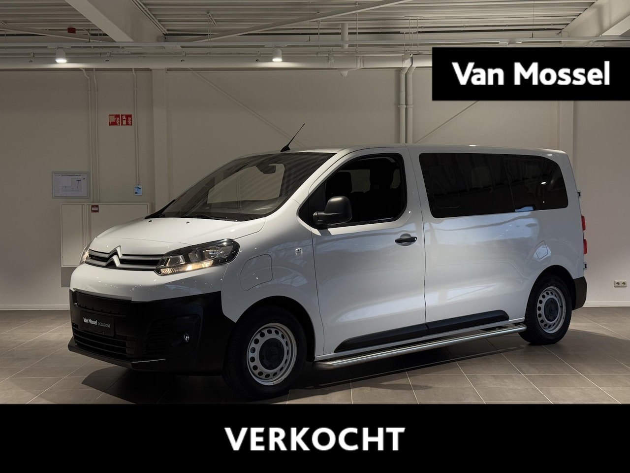 Citroën ë-Jumpy - 75kWh M | Achteruitrijcamera | Navigatie | Airco | 9 Zitplaatsen | - AutoWereld.nl