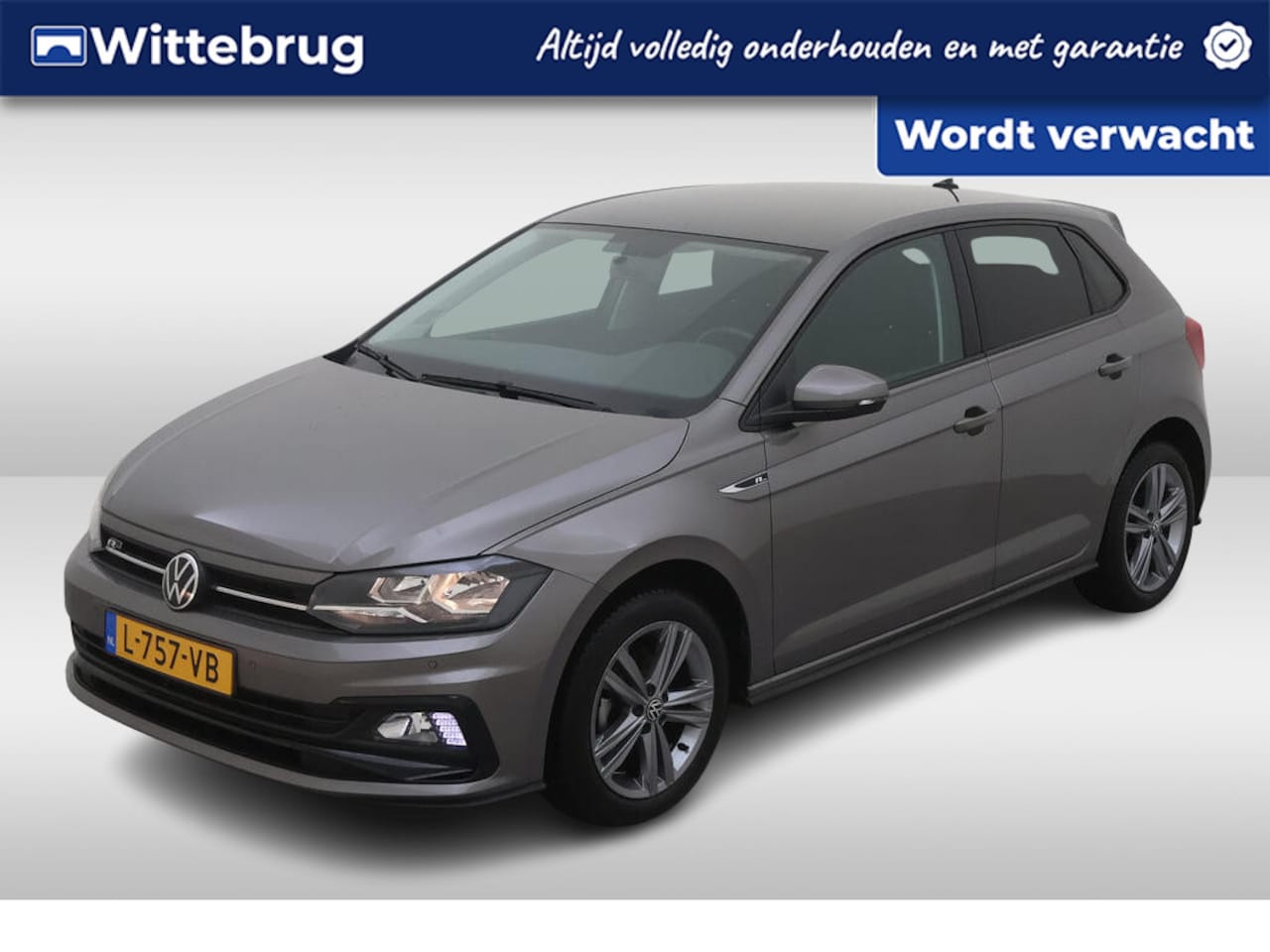 Volkswagen Polo - 1.0 TSI 95pk DSG R-Line Edition / R-Line Exterieur / App-Connect / Parkeersensoren / 16" L - AutoWereld.nl