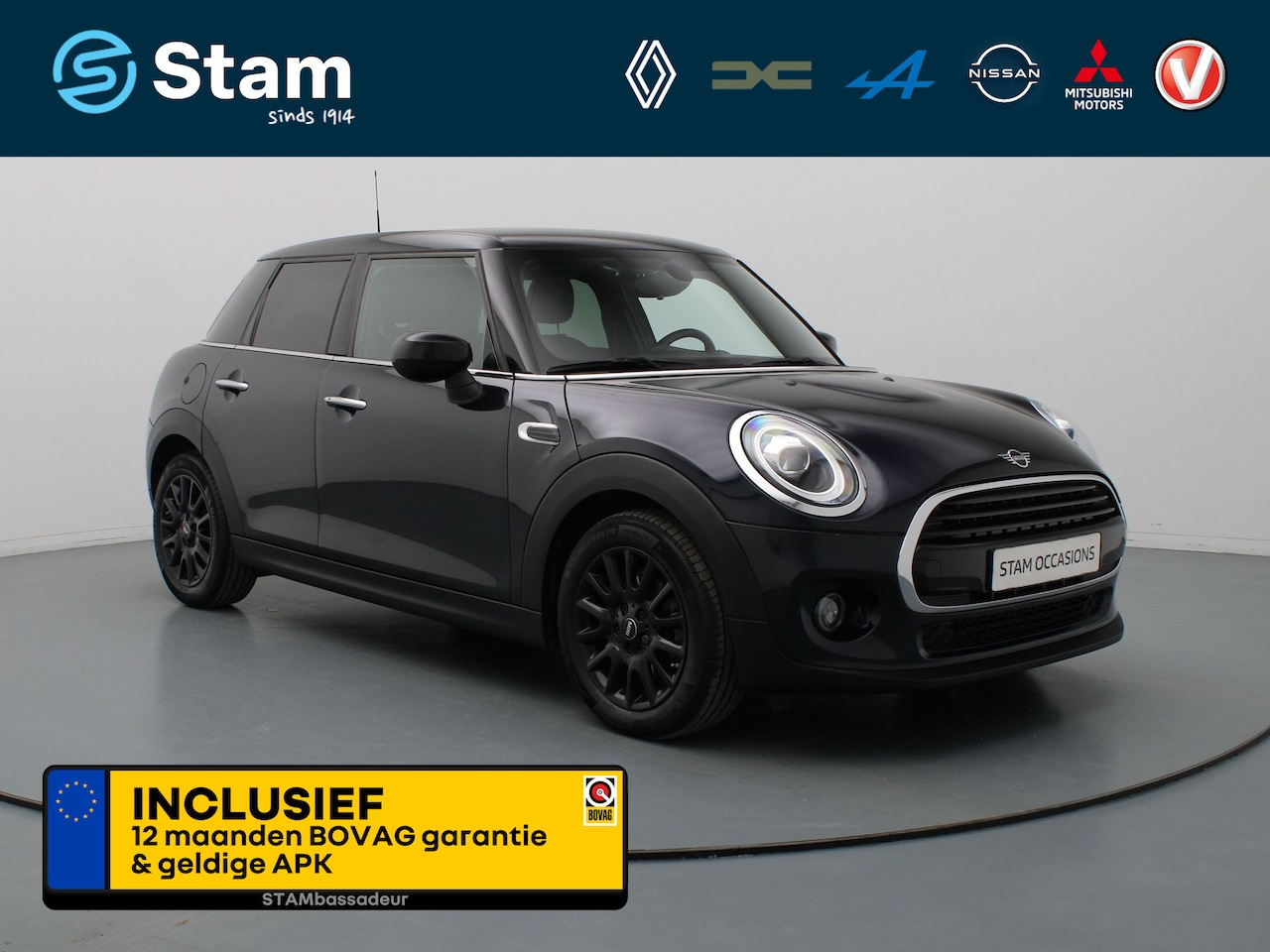 MINI Cooper - Mini 1.5 Business Edition Airco | Cruise | Navi | Parkeersens. achter - AutoWereld.nl