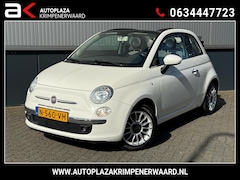 Fiat 500 C - 1.2 Lounge Navi Airco Halfleer Pdc Nieuwe Apk