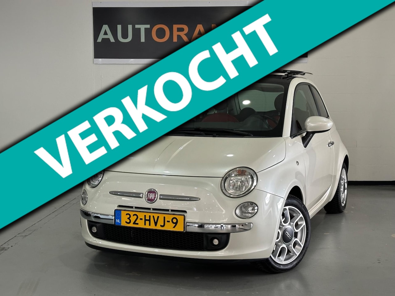 Fiat 500 - 1.4-16V Sport-Pano-Airco-Leer-NAP!! - AutoWereld.nl