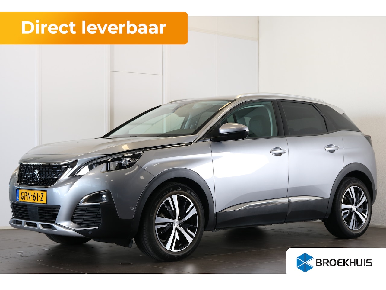 Peugeot 3008 - 1.2 Blue Lease Premium 130pk Automaat | Navi | Camera | Lederenbekleding | El. Achterklep - AutoWereld.nl