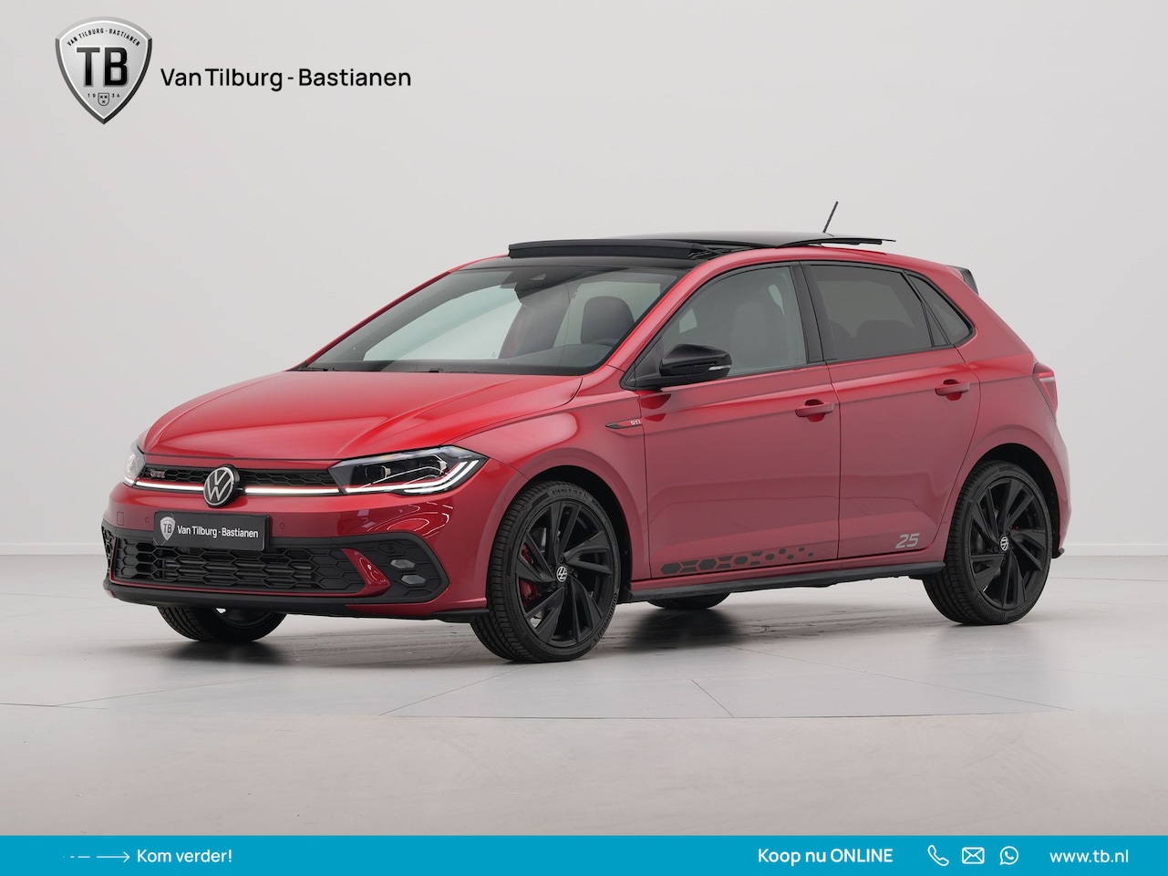 Volkswagen Polo - 2.0 TSI GTI Edition 25 Panoramadak DAB Beats Audio Camera One of 2500 - AutoWereld.nl