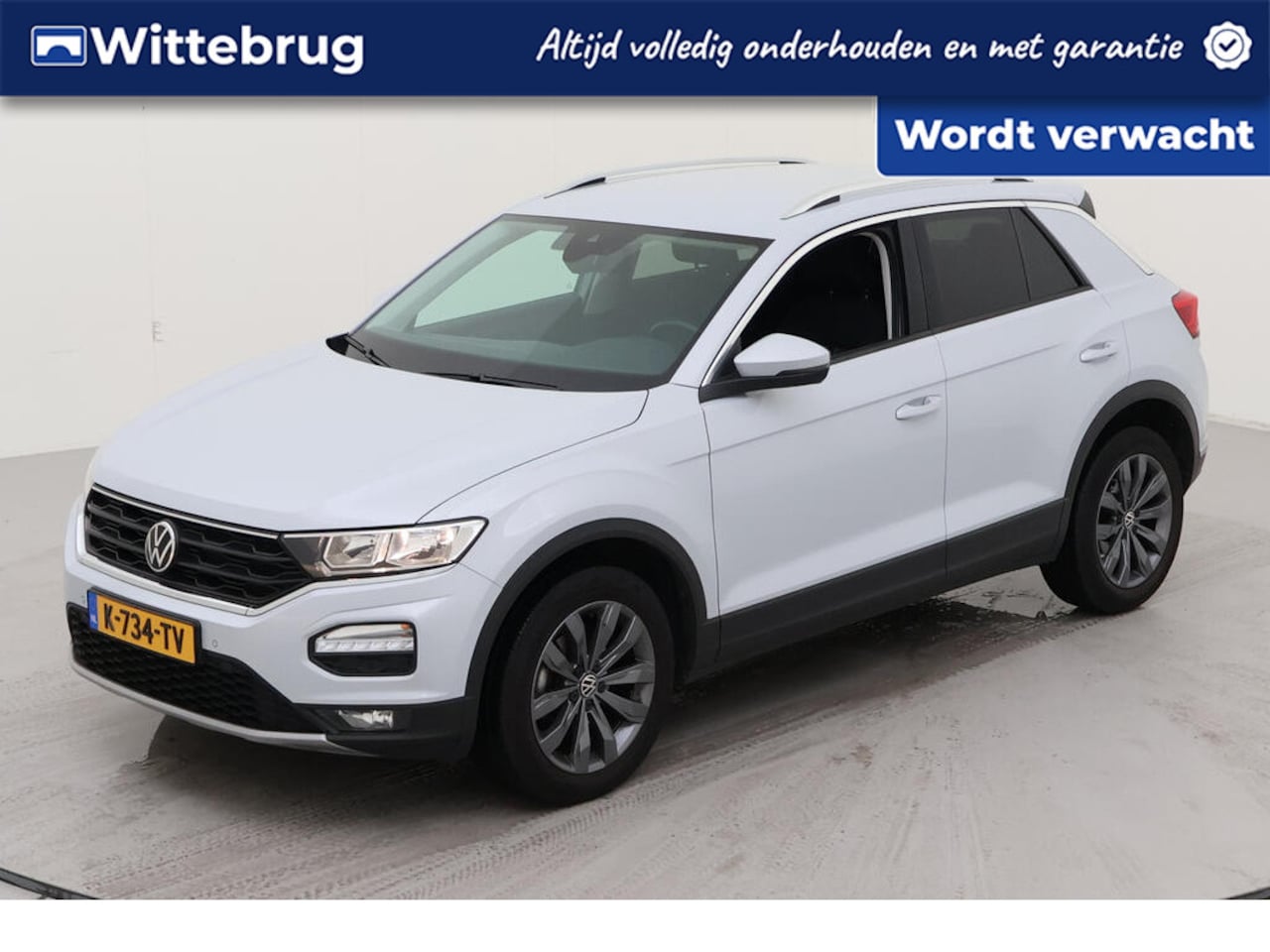 Volkswagen T-Roc - 1.0 TSI Style Metallic/ Clima/ Navi/ Do Glas/ Parkeersensoren / 17 lmv - AutoWereld.nl