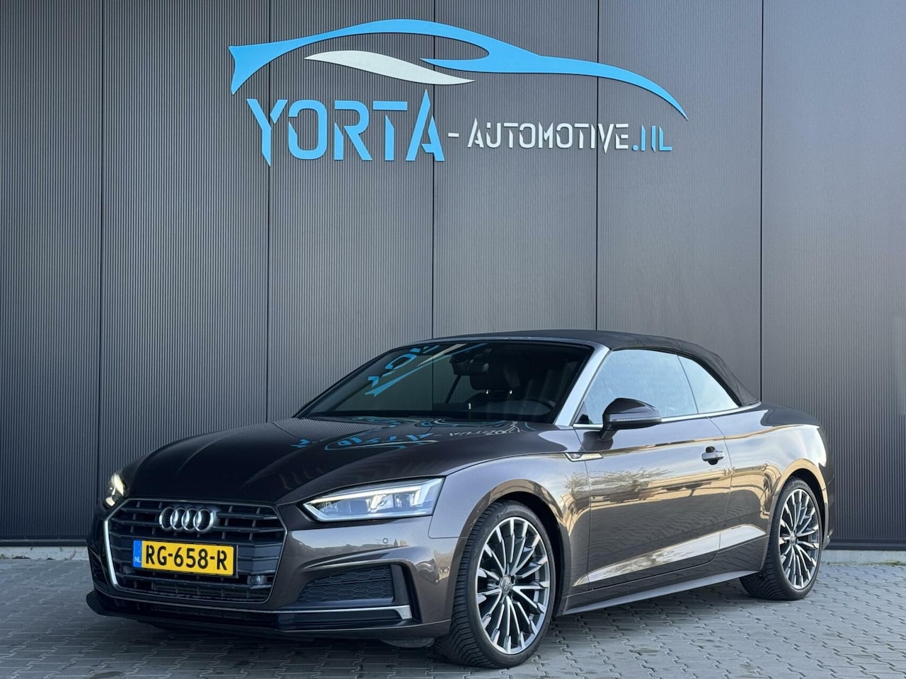 Audi A5 Cabriolet - 2.0 TFSI 3x S Line DIGI DASH*LEDER*NEKVERWARMING*STOELVERWARMING - AutoWereld.nl