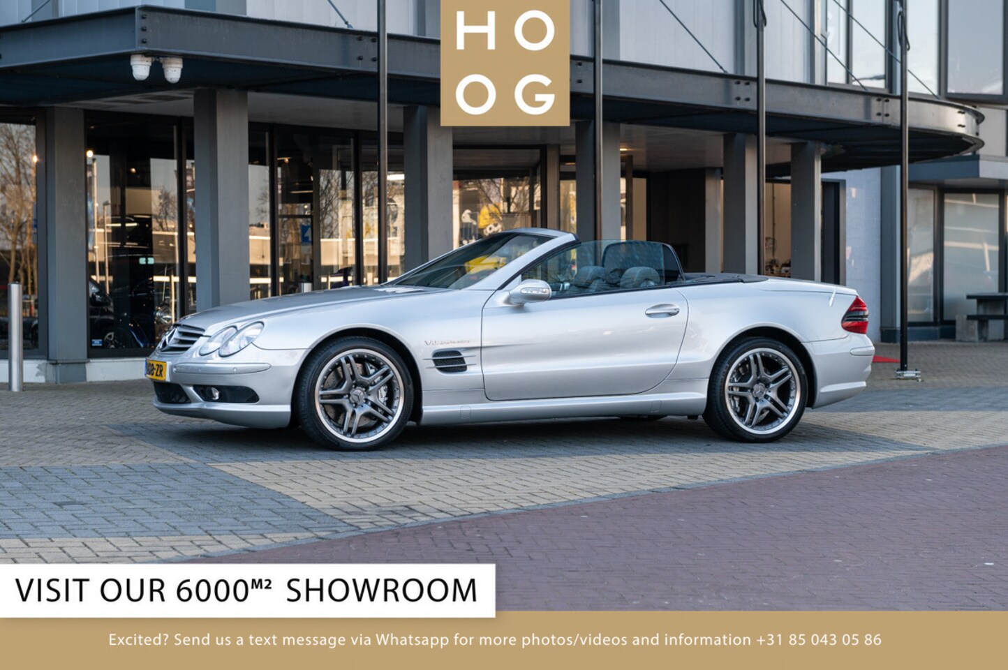 Mercedes-Benz SL-klasse Cabrio - SL55 AMG R230 - AutoWereld.nl