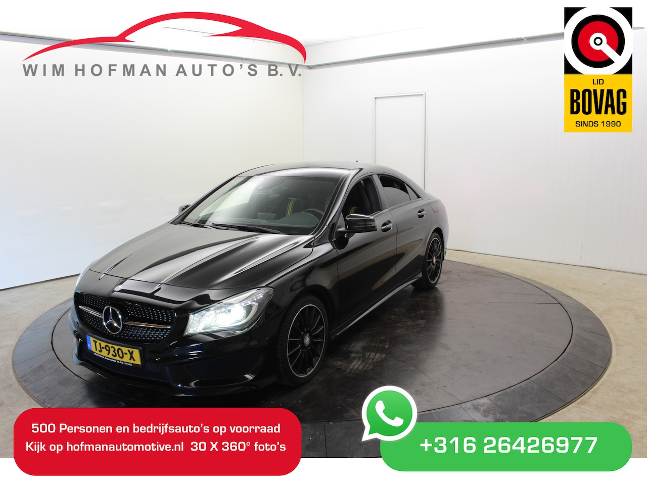 Mercedes-Benz CLA-Klasse - 220 CDI Prestige Sportstoelen Leer Herman Kardon Navi Stoelverwarming - AutoWereld.nl