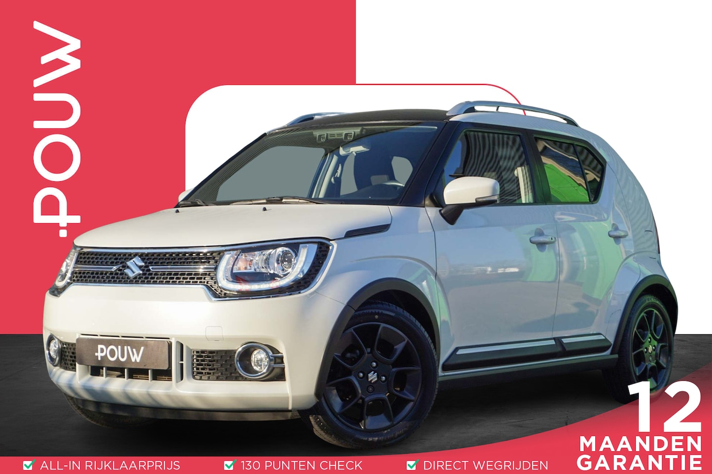 Suzuki Ignis - 1.2 90pk Stijl Smart Hybrid | Navigatie | Achteruitrijcamera | Achterbank Verschuifbaar | - AutoWereld.nl