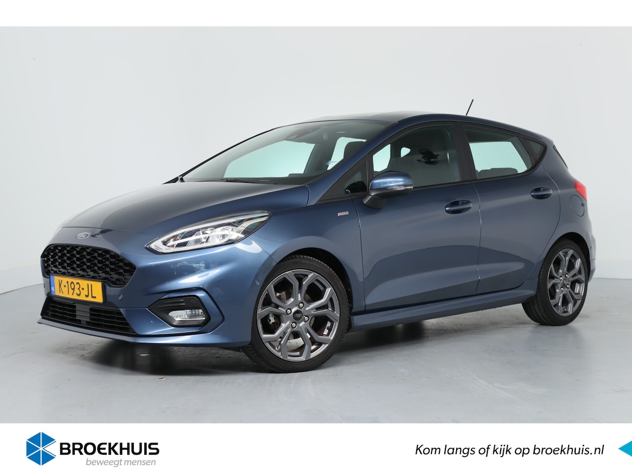 Ford Fiesta - 1.0 EcoBoost ST-Line | Led | Camera | Climate Control | Adaptive Cruise | Trekhaak | Parke - AutoWereld.nl