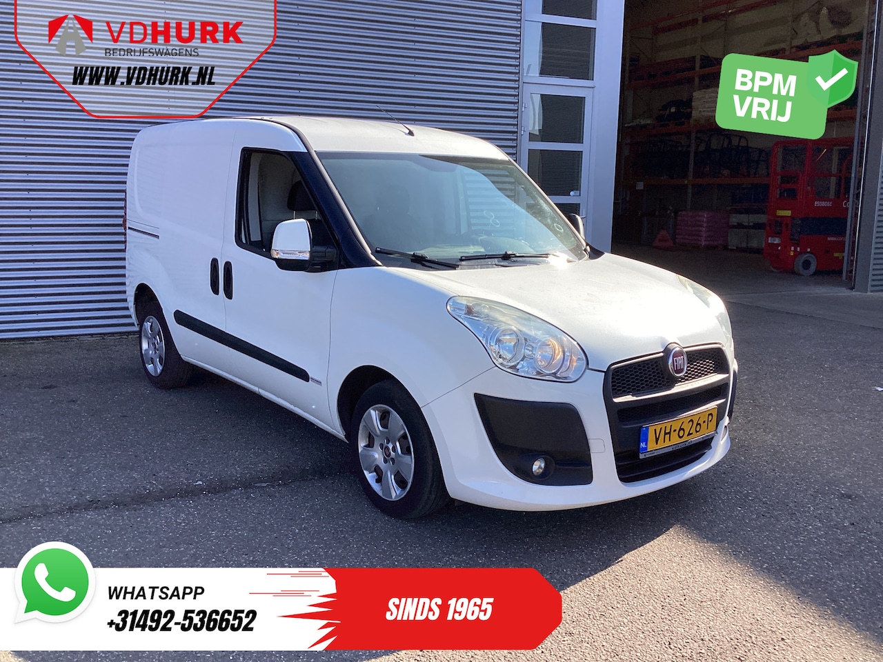 Fiat Doblò Cargo - 1.6 MJ 105 pk Airco/ PDC/ Trekhaak - AutoWereld.nl