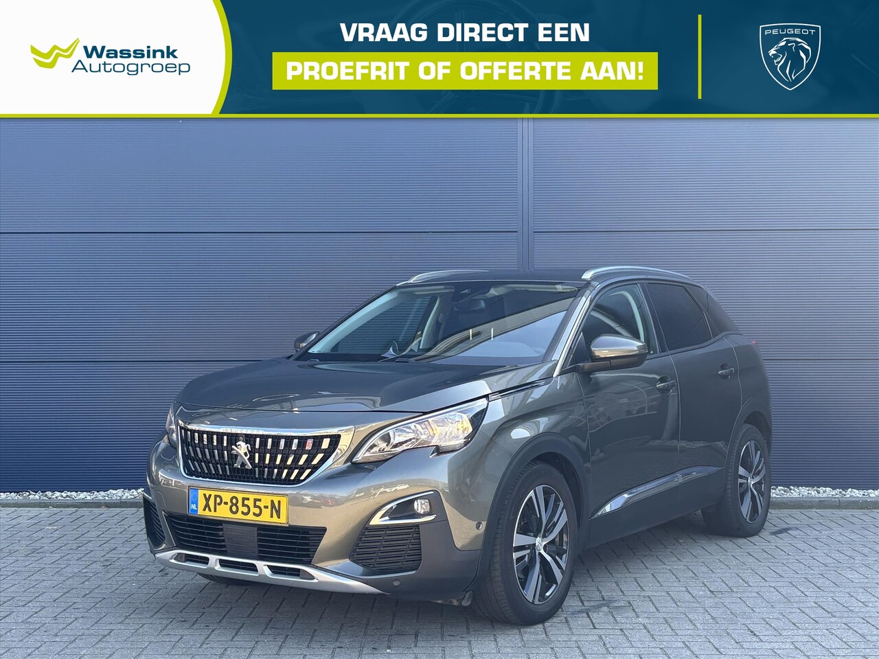 Peugeot 3008 - 1.2 PureTech 130pk EAT6 Allure | Automaat | Navigatie | Trekhaak | Keyless | Schuifdak | L - AutoWereld.nl