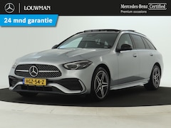 Mercedes-Benz C-klasse Estate - 300 e AMG Plug-In Hybride | Panoramadak | Dodehoekdetector | Trekhaak | Inclusief 24 maand