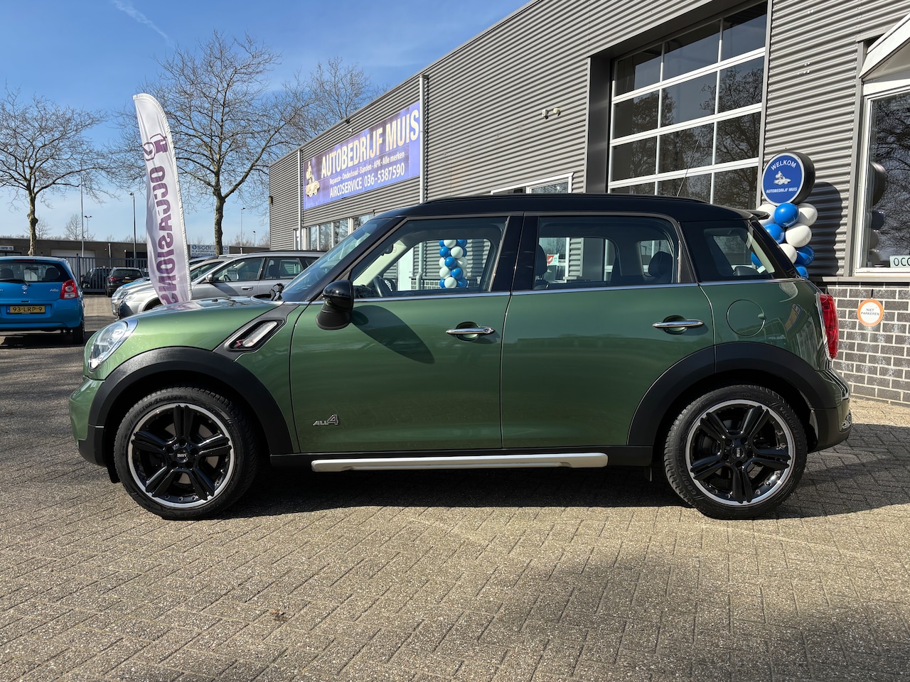 MINI Countryman - 1.6 Cooper S ALL4 Knockout Edition | Leder sportstoelen. 5-zits. Navi. Xenon.