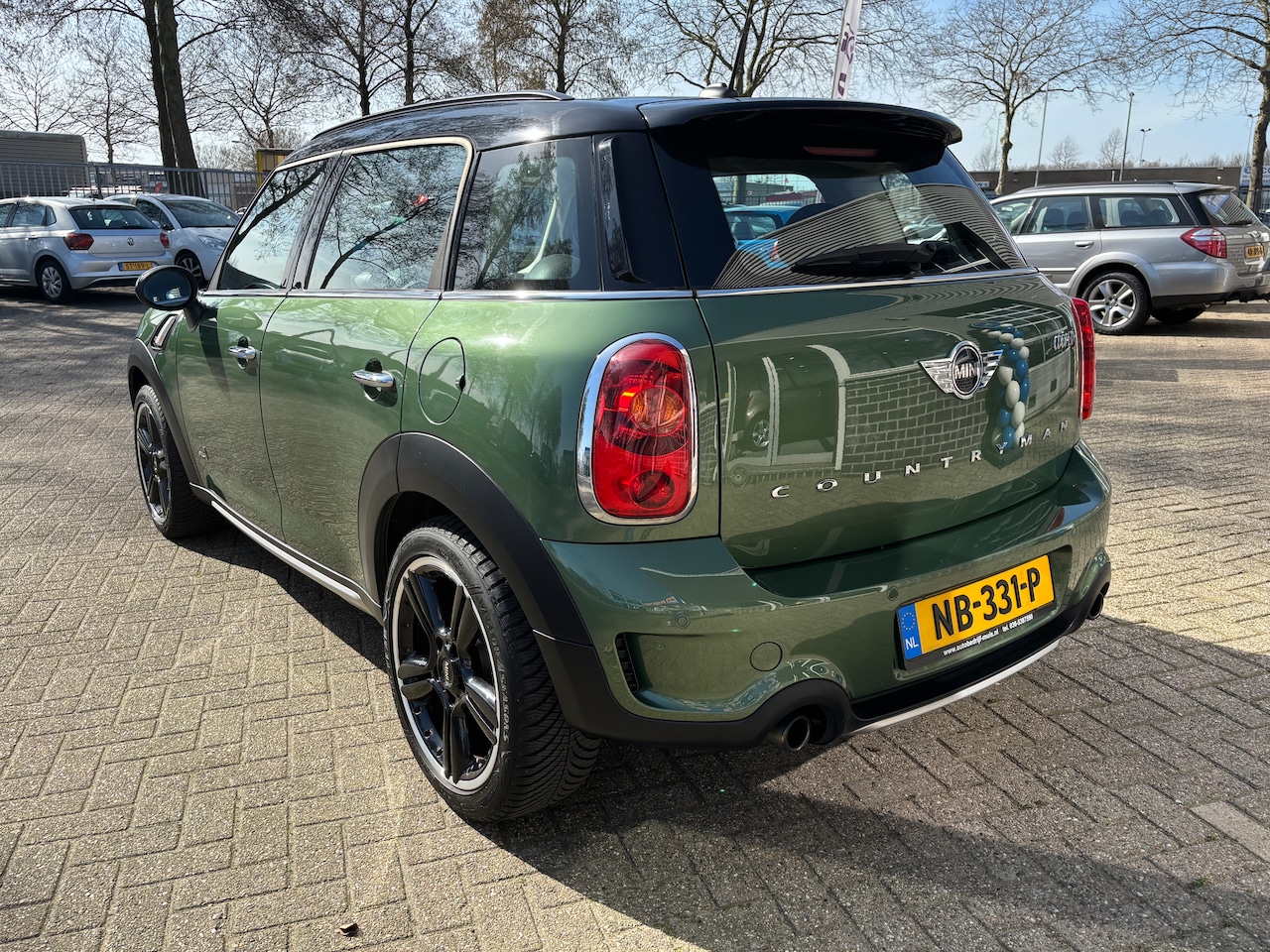 MINI Countryman - 1.6 Cooper S ALL4 Knockout Edition | Leder sportstoelen. 5-zits. Navi. Xenon.