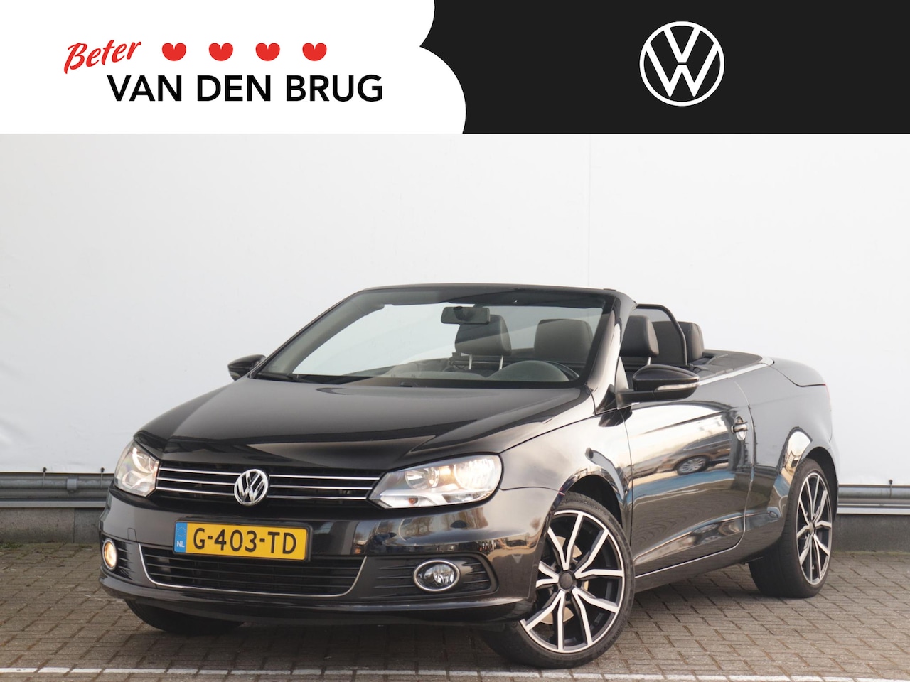 Volkswagen Eos - 1.4 TSI Highline | Leder | Stoelverwarming | Windscherm | Navigatie | Cruise Control | - AutoWereld.nl