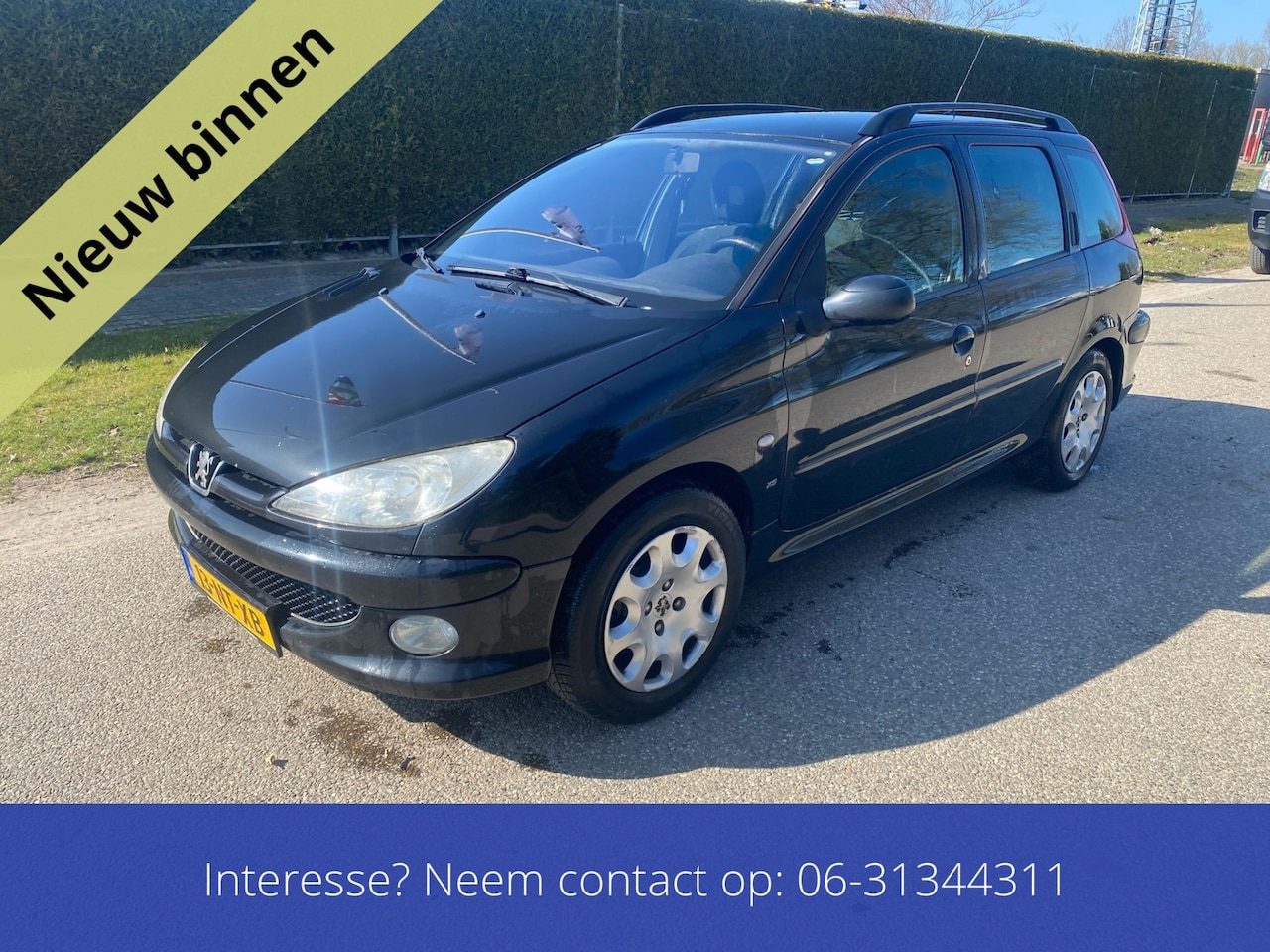 Peugeot 206 SW - 1.6-16V XS zo mee inruil koopje nieuwe apk - AutoWereld.nl