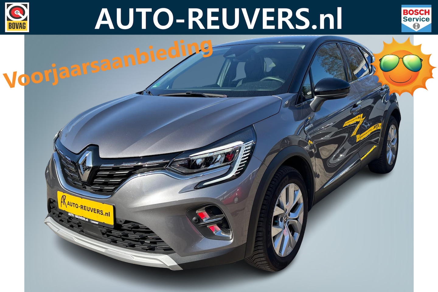 Renault Captur - 1.0 TCe 90 Intens / LED / Navi / CarPlay / 4S / Trekhaak / Cam - AutoWereld.nl