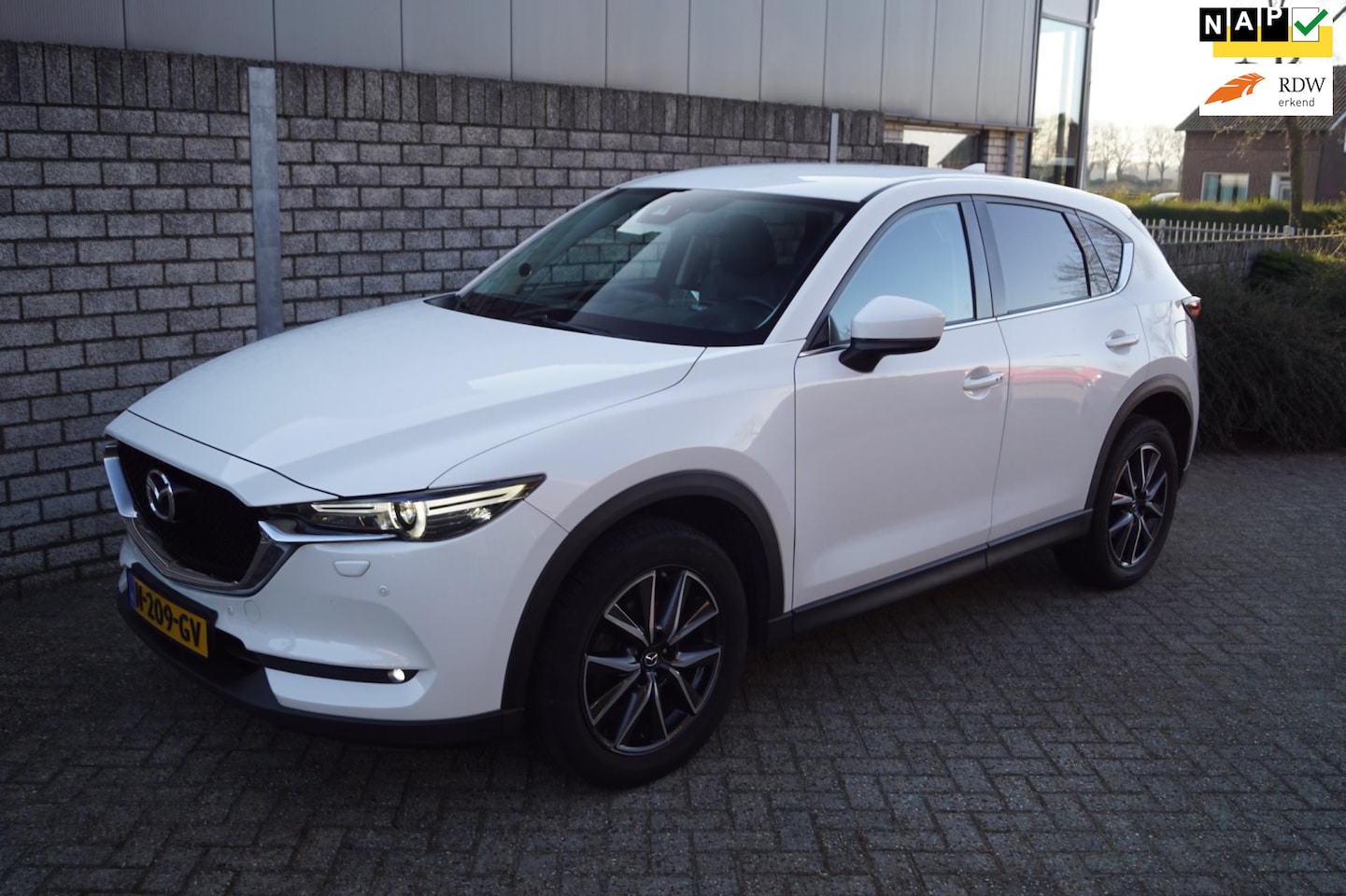 Mazda CX-5 - 2.5 SkyActiv-G 194 GT-M 4WD Autom Leder Sportst Stoel/Stuur A Bankverw Adaptieve Cruise Na - AutoWereld.nl